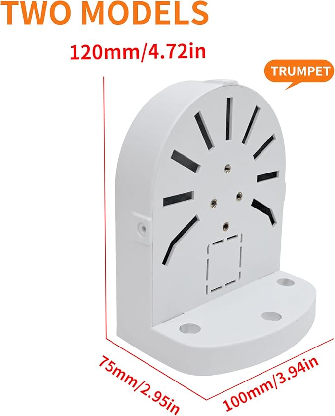 Indoor Outdoor Camera Bracket ABS Plastic Wall Mount L-Shaped Bracket - Image 2
