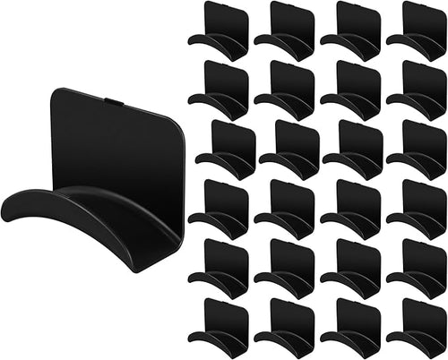 12 Pcs Headphone Wall Hangers Adhesive Gaming Headset Holder Hooks by Wonderjune