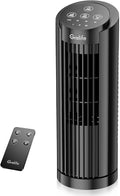 Grelife Tower Fan, 28dB Quiet Operation, 90° Wide Oscillation, 3 Speeds by GrelifeHome