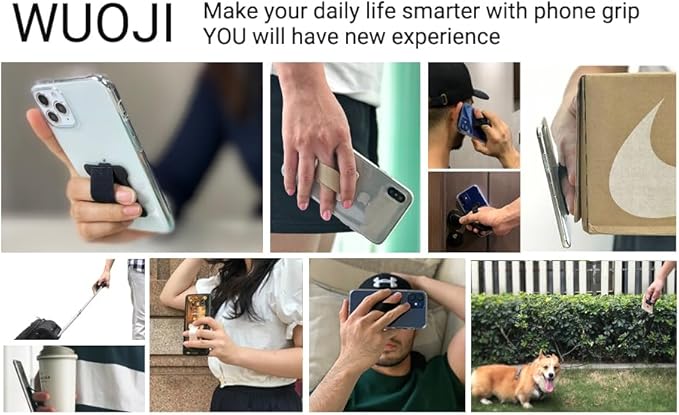 WUOJI Universal Phone Grip for Smartphones - Image 8