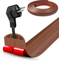 Floor Cord Cover Self Adhesive Cord Hider, 20FT Cable Management, Extension by DBHXXMB-HH