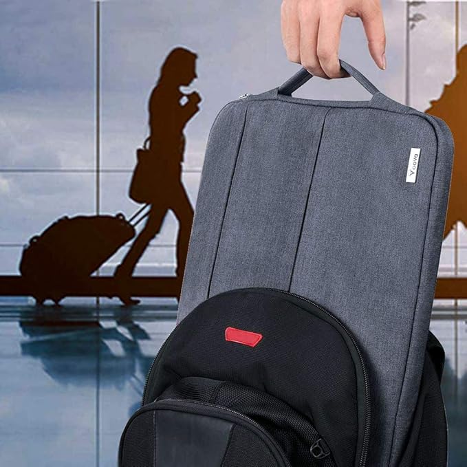 Voova Laptop Sleeve Carrying Case 15.6 16 Inch, Slim Computer Cover Bag - Image 6