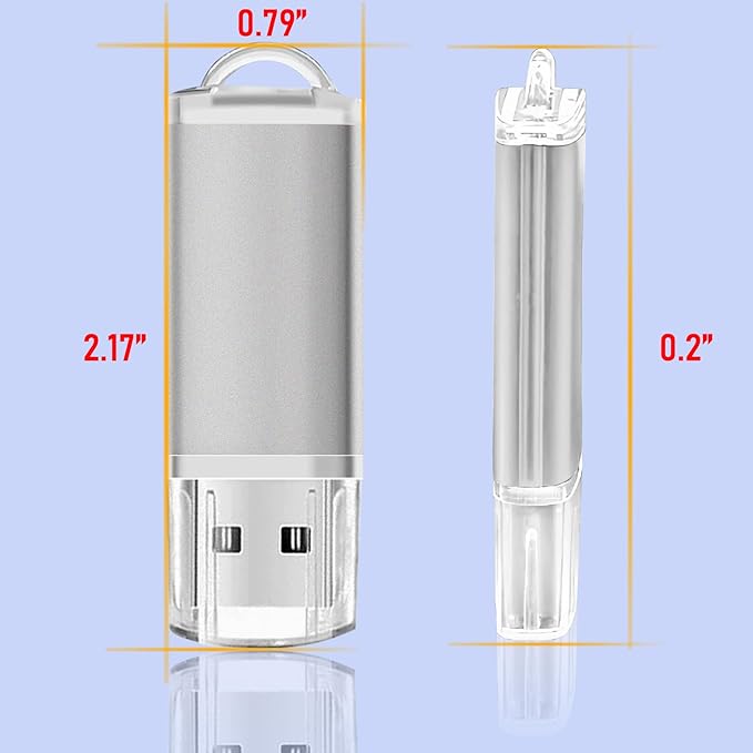 USB Thumb Drive 4GB Flash Drives 20 Pack, Nicepicten Memorias USB 2.0 Memory - Image 5