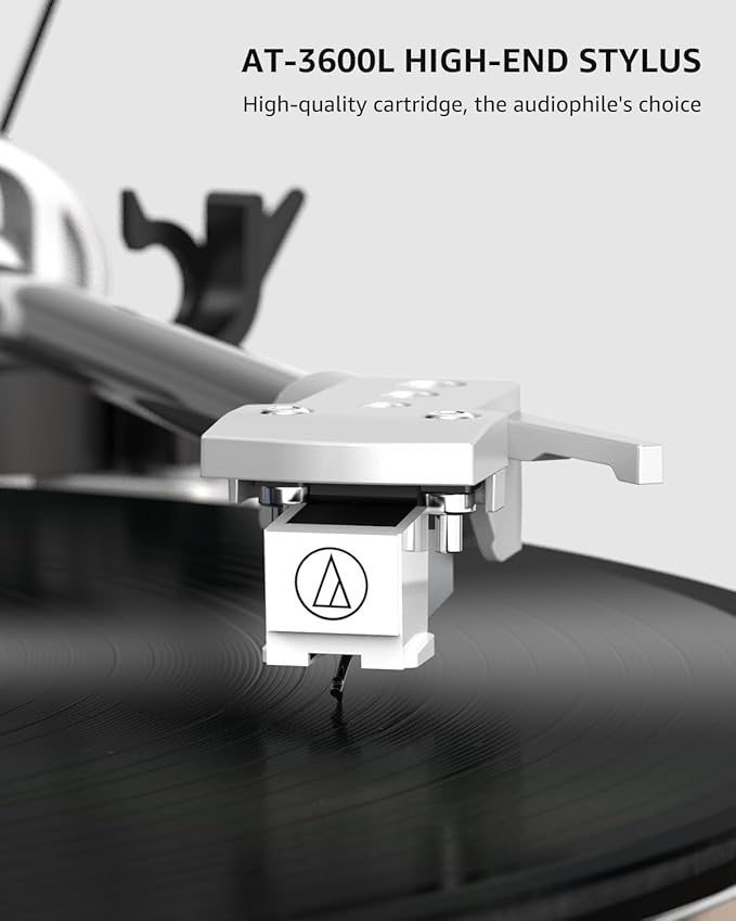 Turntable Record Player Wireless Output Carbon Fiber Tonearm Vinyl Player - Image 2