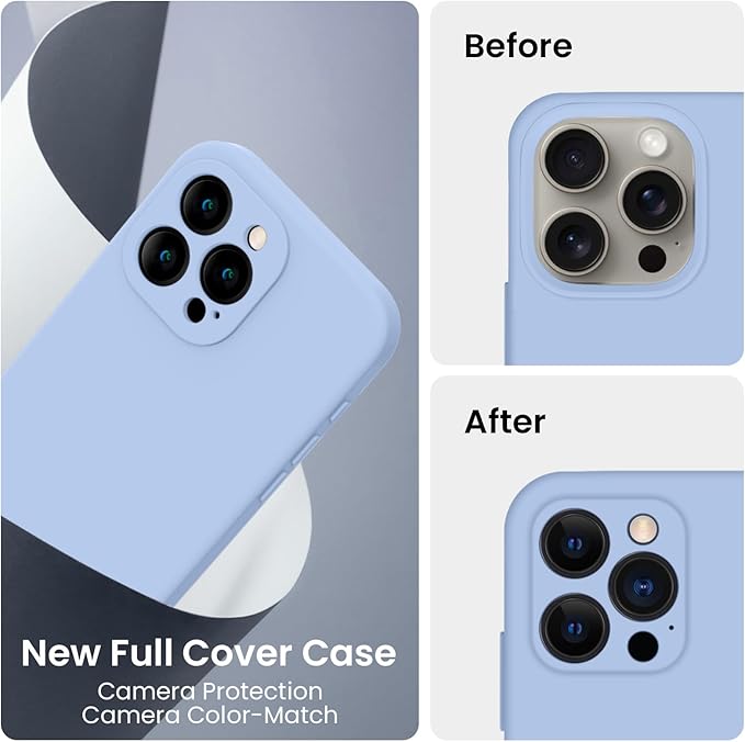 FireNova Designed for iPhone 15 Pro Max Case, Silicone Upgraded Phone Case with - Image 3