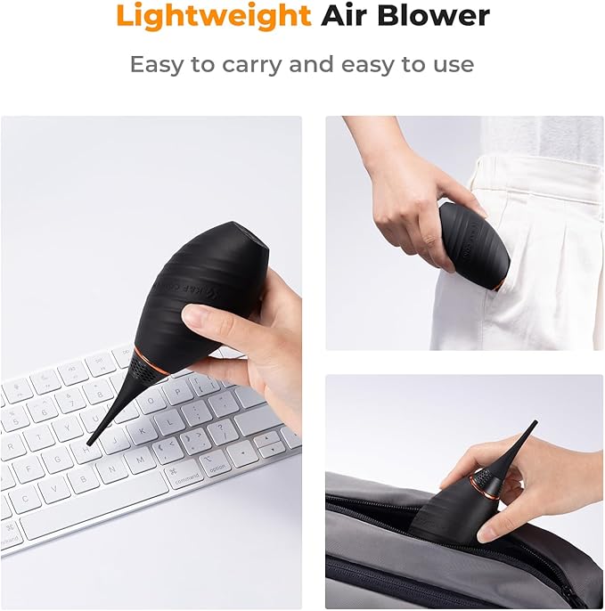 K&F CONCEPT Soft Tip Strong Air Blower, Single Air Intake Camera Lens Blower - Image 6