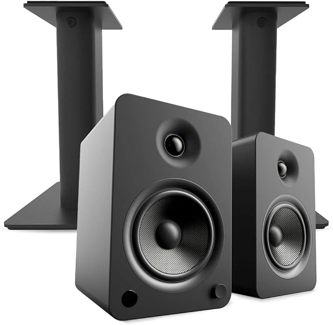 Kanto YU6 Powered Bookshelf Speakers by Kanto