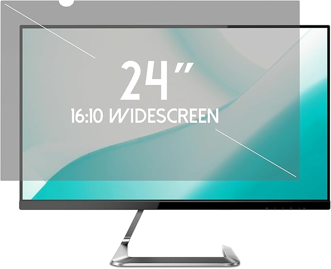 24 Inch Desktop Privacy Screen Shield by ANBAC