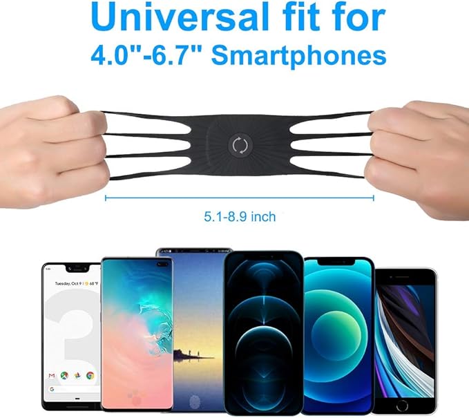 VUP Wristband Phone Holder, 360° Rotatable Forearm Armband - Image 6