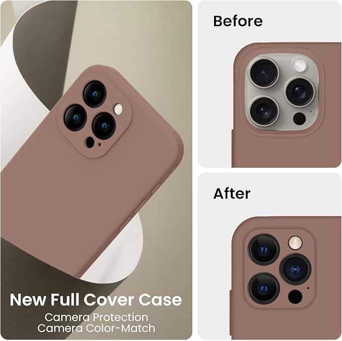 FireNova Designed for iPhone 15 Pro Case, Silicone Upgraded Phone Case with - Image 3