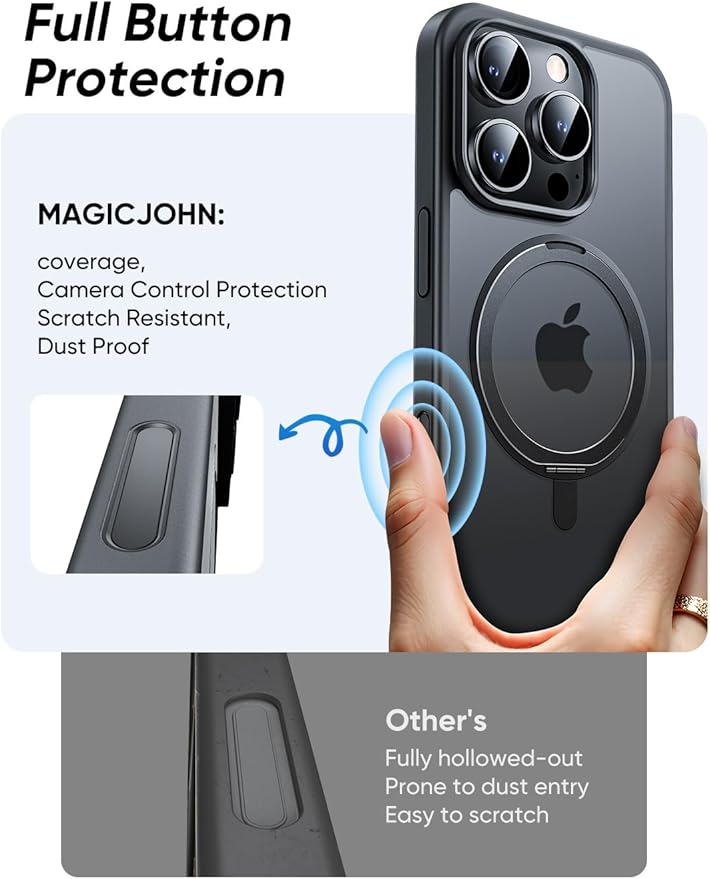 MAGIC JOHN 360° Rotatable Magnetic Invisible Stand - Image 7
