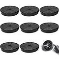 8 Pcs Cable Grommet, Snap Bushing 2-3/8" Mounting Diameter, Flexible by BOPOREAE
