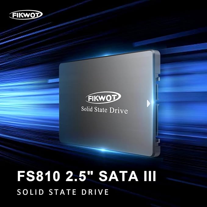 FS810 512GB SSD, 2.5" SSD SATA III 6Gb/s, Solid State Drives, 3D NAND TLC Flash - Image 2