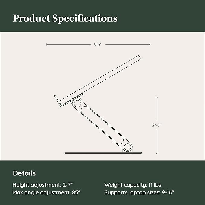 Branch Adjustable Laptop Stand - Image 6