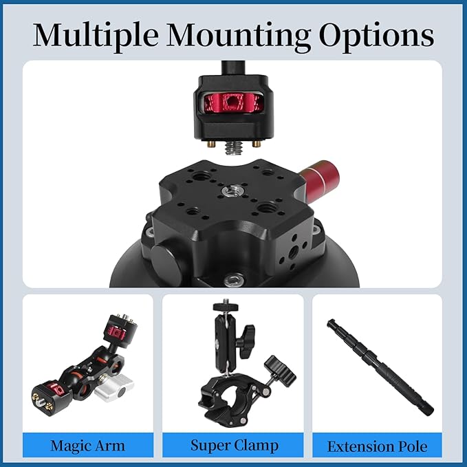 FIFIELD 4.5in Suction Cup Camera Mount - Image 6