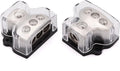 3 Way Power Distribution Block 1x 0 Gauge in 3X 4 Gauge Out Amp Power by Unknown