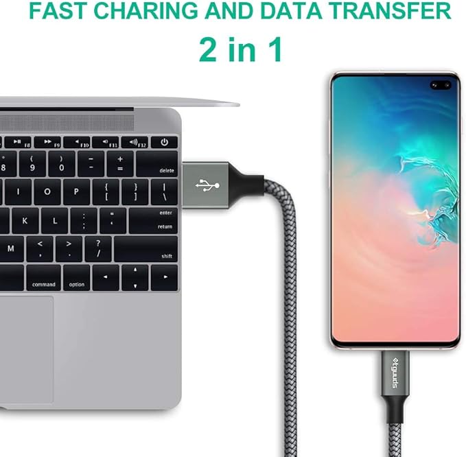 etguuds 6.6ft USB A to USB C Cable 3A Fast Charging, - Image 4