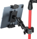 PLDHPRO Tablet Holder for Mic Stand 360° Swivel iPad Music Stand Mount for by Pldhpro