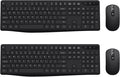 Wireless Keyboard and Mouse Combo, Lovaky 2.4G Full-Sized Ergonomic Keyboard by LovakyOfficeExpert