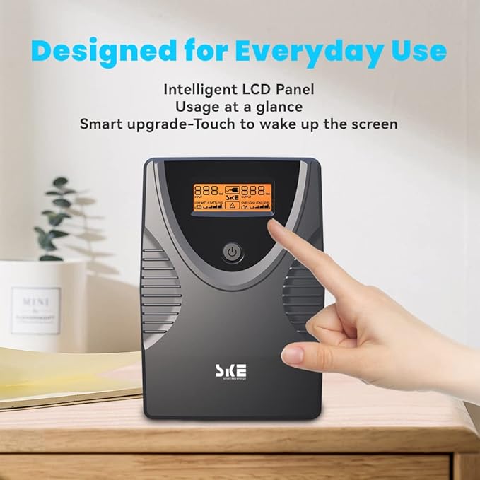 Ups Battery Backup and Surge Protector 425VA/240W, Computer Uninterruptible - Image 3