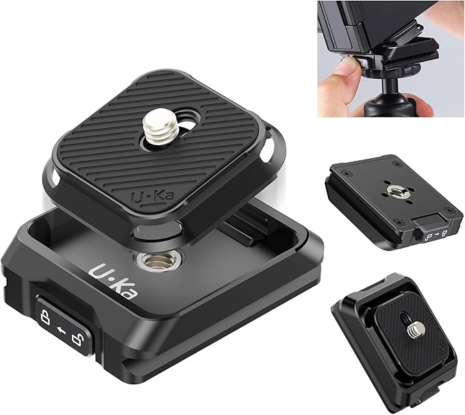 ULANZI UKA01 Quick Release Plate Kit, Arcac/F38 Interface Camera Quick Release by ulanzi