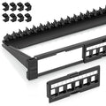 Everest 24 Port Keystone Patch Panel by EverestMediaSolutions