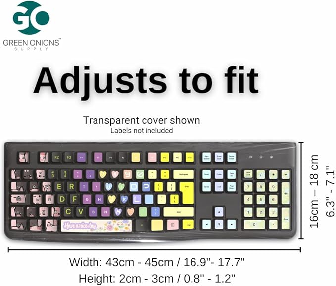Universal Keyboard Cap by Green Onions Supply – Ultra Thin 0.025mm Flat - Image 2