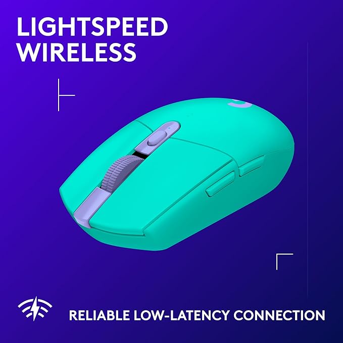 Logitech G305 Lightspeed Wireless Gaming Mouse, Mint + Yeti Orb RGB Gaming - Image 6