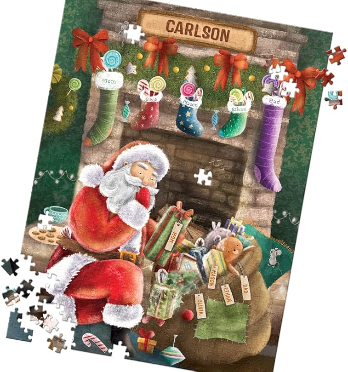 Our Family’s Night Before Christmas Personalized Puzzle - Image 8