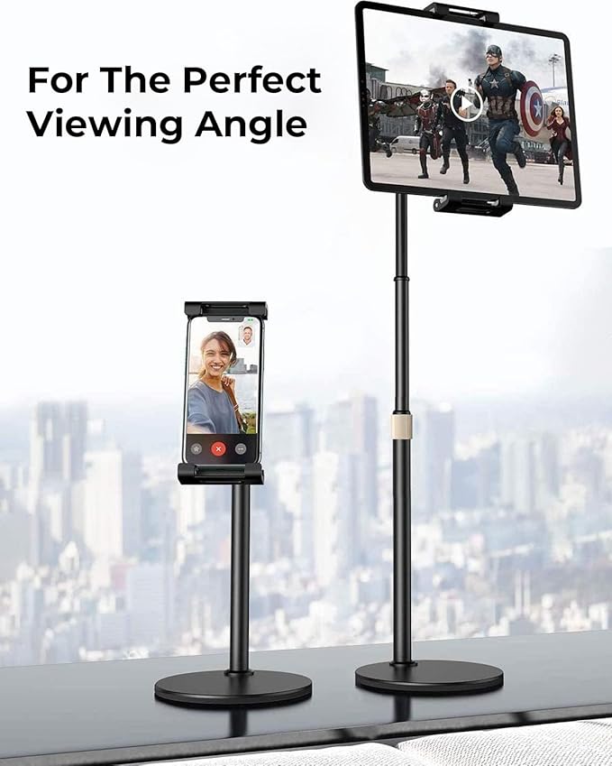LISEN for iPad Stand for Desk Portable Monitor Adjustable Tablet Stand - Image 6
