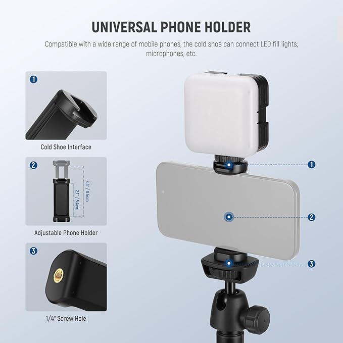 NEEWER Phone Tripod for Camera - Image 4
