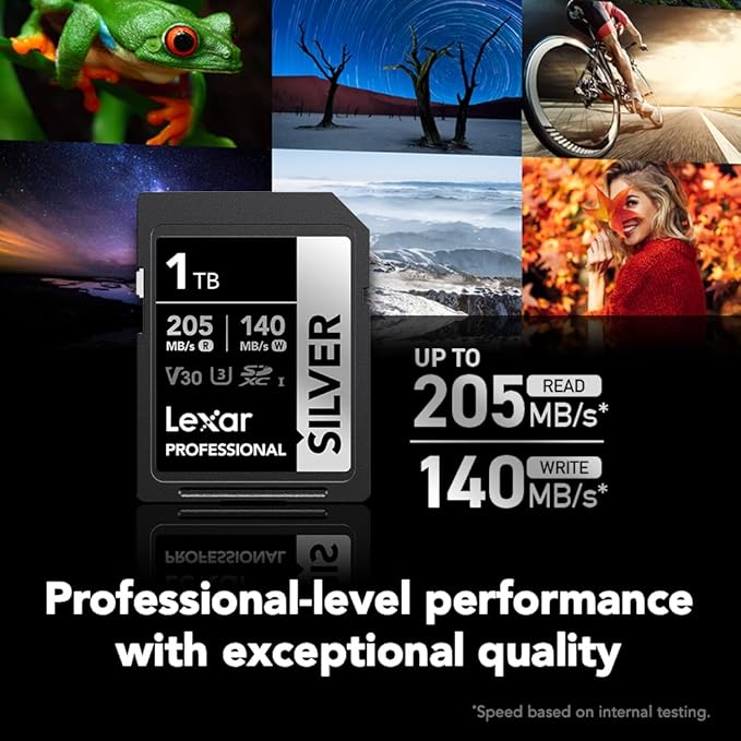 Lexar 1TB Professional Silver SD Card, - Image 2