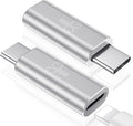 Temdan 2 Pack Lightning to USB C Adapter by Temdan