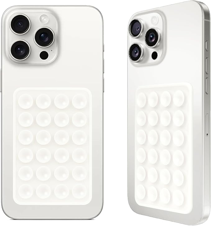 2PCS Silicone Suction Phone Case Mount, Non Slip Suction Cup, Hands-Free Phone by Giumel