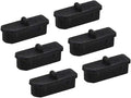uxcell 6 Pcs Clear Ethernet Hub Port Display Port Adapter Anti Dust Cover Cap by uxcell