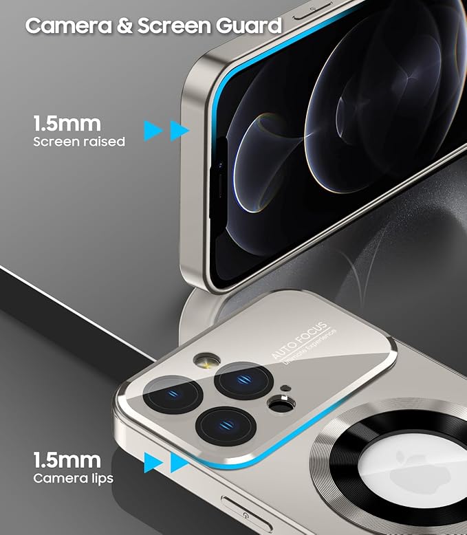 Magnetic for iPhone 12 Pro Max Case, Compatible - Image 3