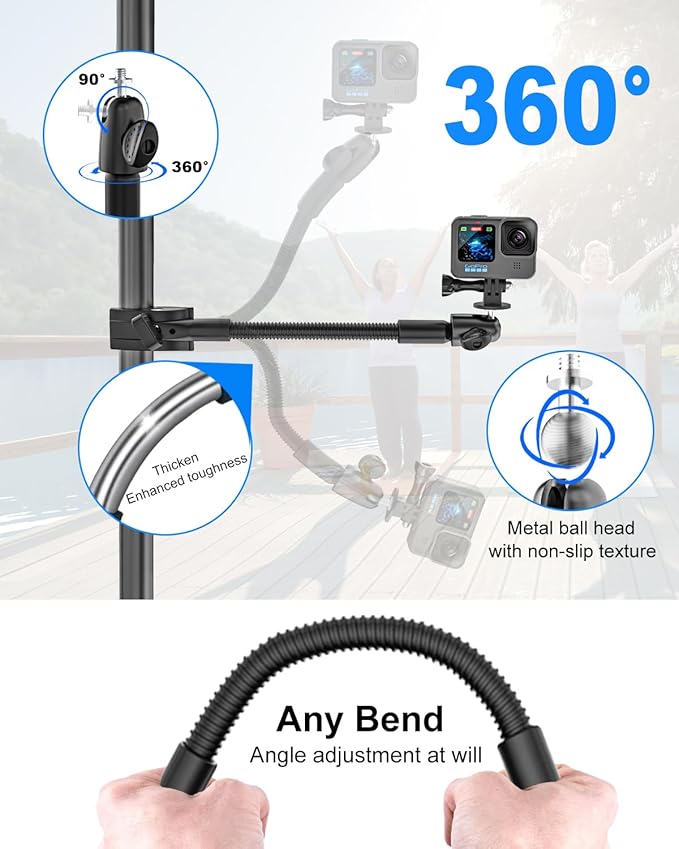 Gooseneck Clamp Camera Mount - Image 4