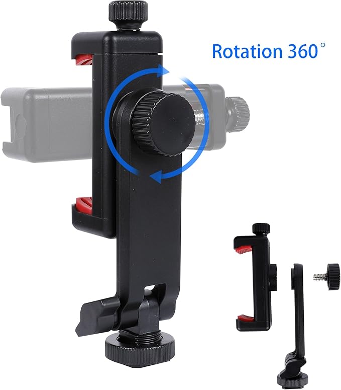 Phone Tripod Mount Adapter, - Image 2