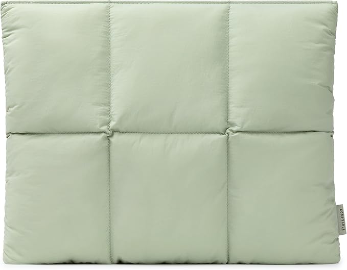 Comfyable Puffy Laptop Sleeve 15 Inch 16 Inch, Quilted Puffer Laptop Carrying by Comfyable