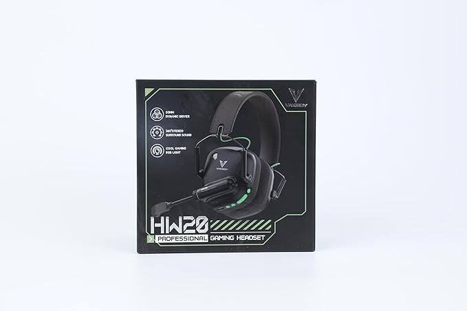 Wireless Gaming Headset for PC, 2.4GHz USB Dongle Wireless Gaming Headphones - Image 9