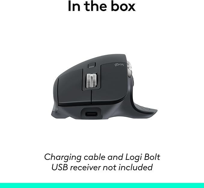 Logitech MX Master 3S Bluetooth Edition Wireless Mouse, No USB Receiver - Image 10