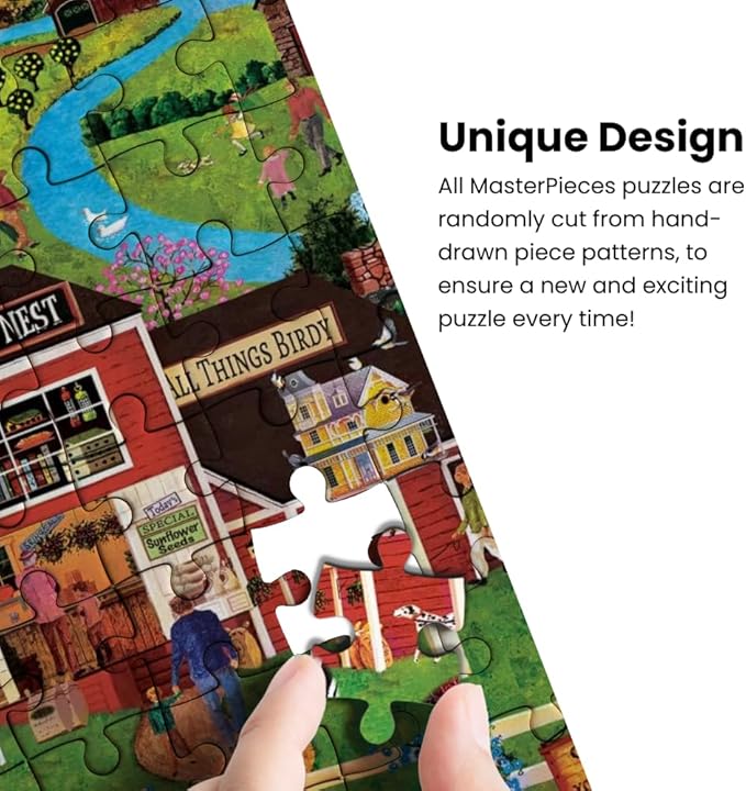 Masterpieces - 500 Piece Jigsaw Puzzle, Large EZ Grip Shapes, Fun - Image 5