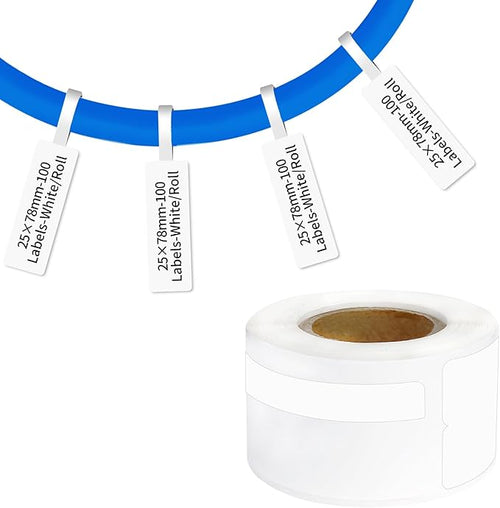 100 Pcs Cable Labels by PUQU