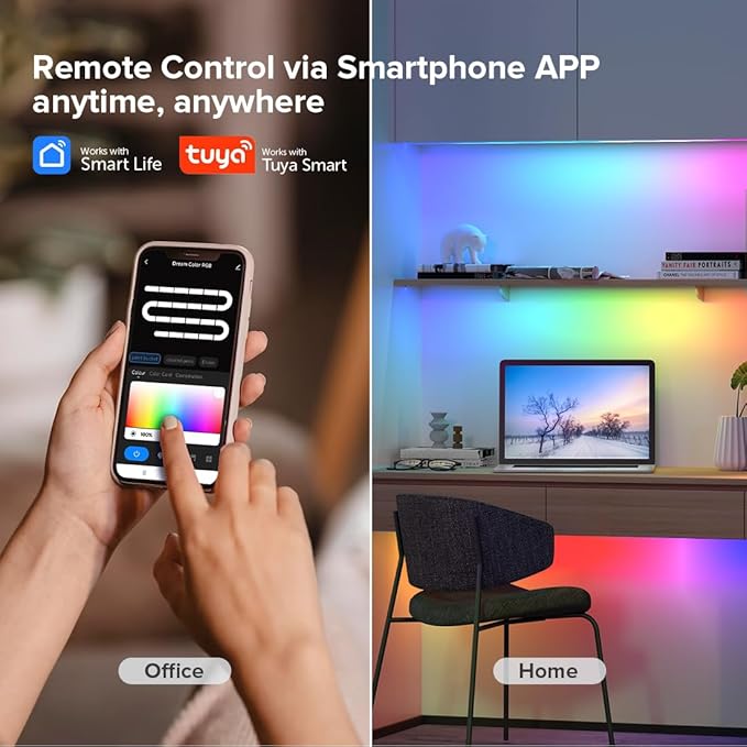 BTF-LIGHTING 2.4G WiFi DR03W RGB SPI Controller RC03RF RF Remote Tuya APP/Smart - Image 5