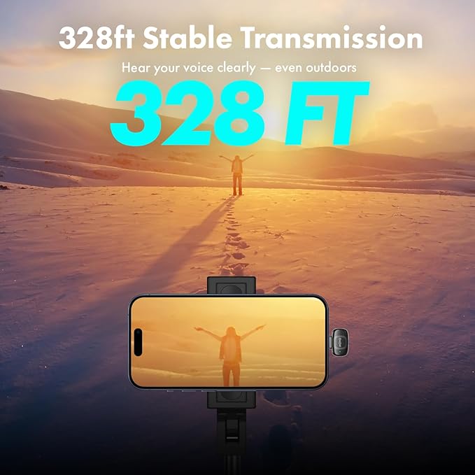 Movo NanoMic Dual USB-C Wireless Microphone - Image 9