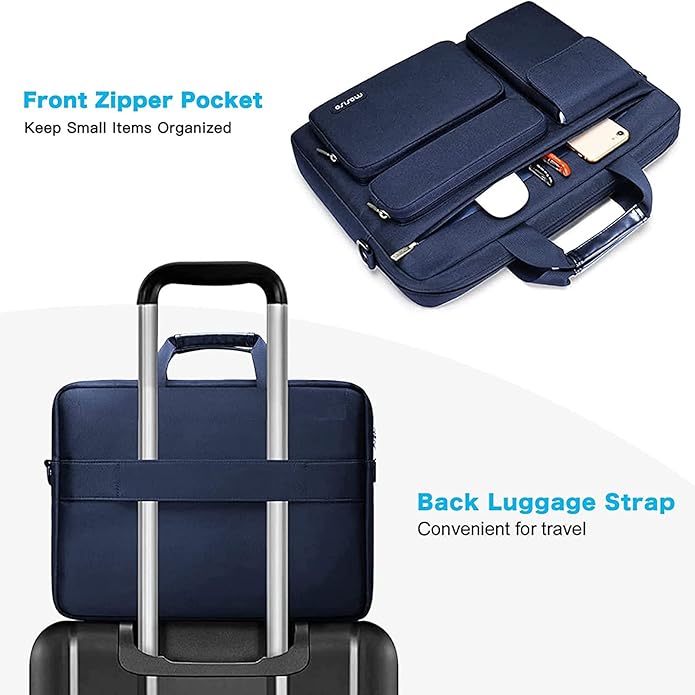 MOSISO Laptop Shoulder Bag, Computer Bag - Image 3