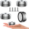 Audiocrast IF3917S HiFi Speaker Isolation Feet Pads 4PCs Aluminum 39x17mm by Viborg
