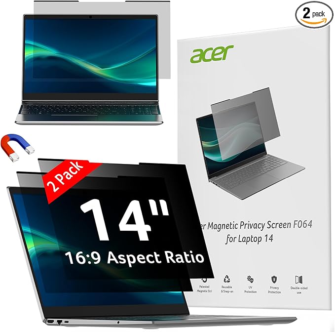 acer 2-Pack Laptop Privacy Screen by Acer