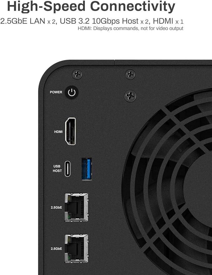 TERRAMASTER F4-424 NAS Storage 4Bay - Image 4
