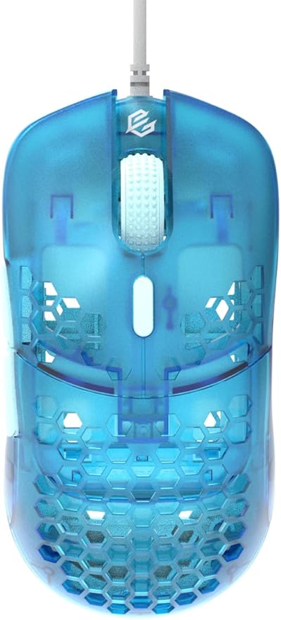 Gwolves Hati HTM Lightweight Honeycomb Wired Gaming Mouse, 3389 Sensor by G-Wolves